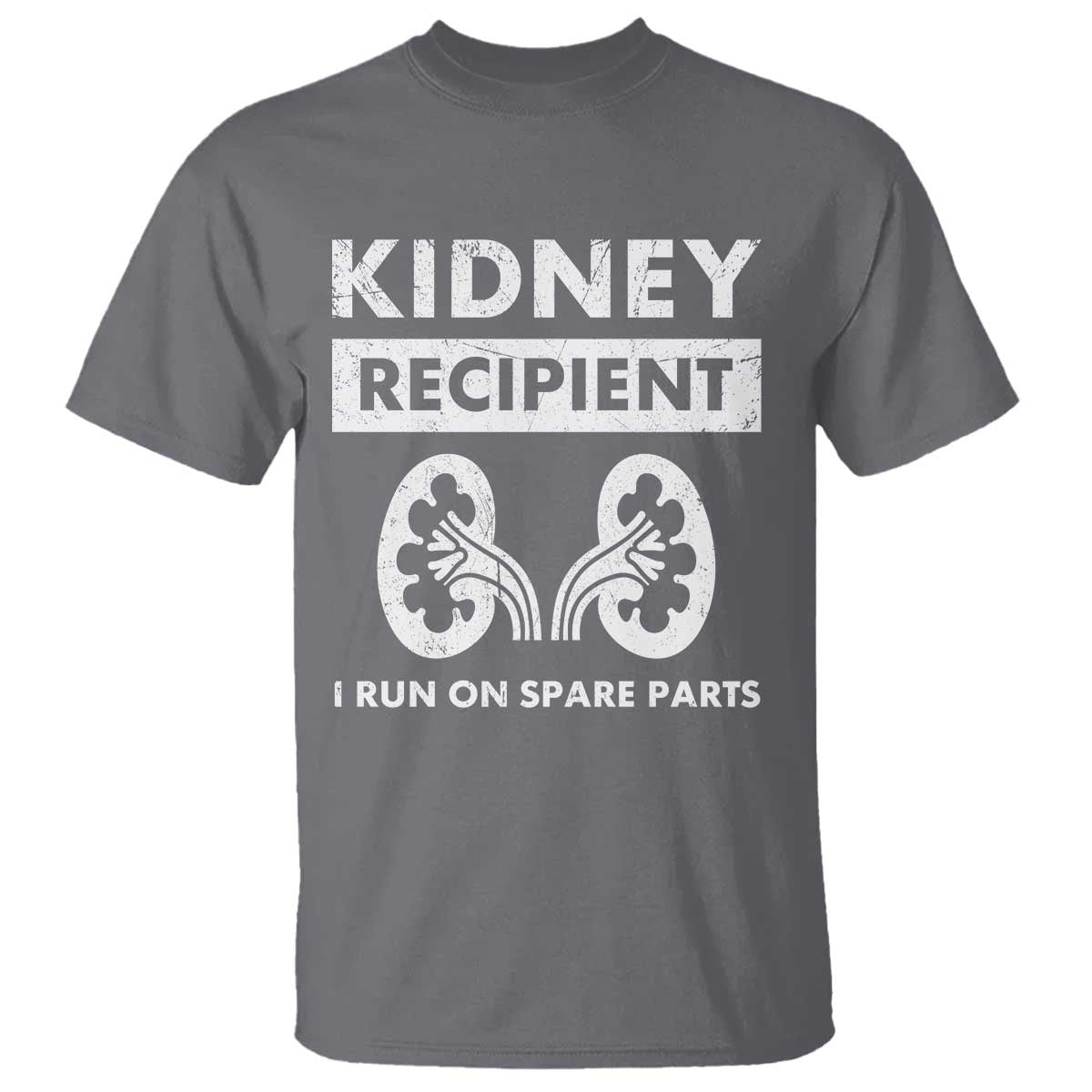 Kidney Recipient Run On Spare Parts T Shirt Matching Recovery