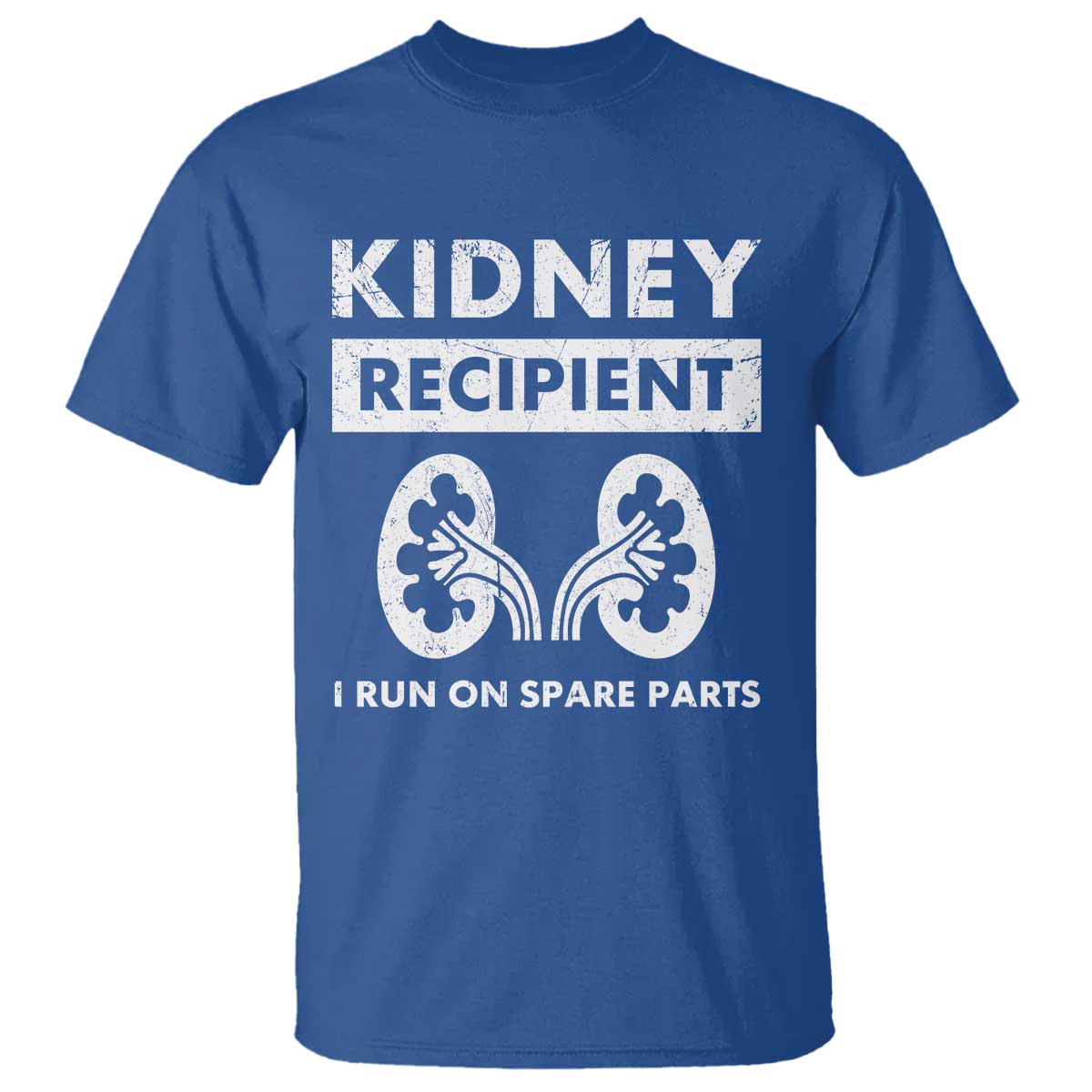 Kidney Recipient Run On Spare Parts T Shirt Matching Recovery
