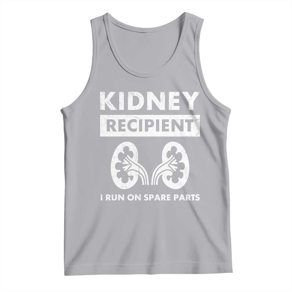 Kidney Recipient Run On Spare Parts Tank Top Matching Recovery