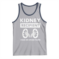 Kidney Recipient Run On Spare Parts Tank Top Matching Recovery