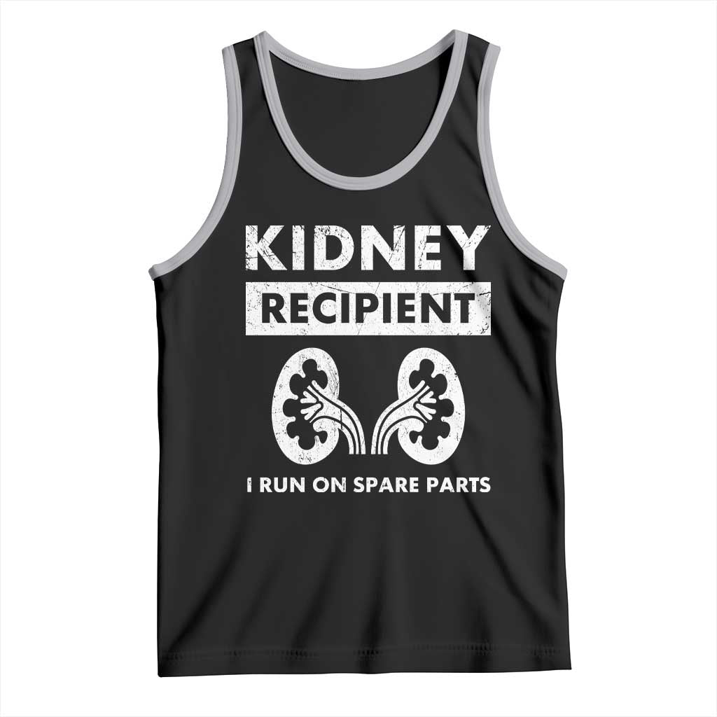 Kidney Recipient Run On Spare Parts Tank Top Matching Recovery