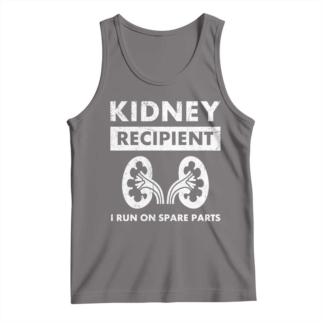 Kidney Recipient Run On Spare Parts Tank Top Matching Recovery