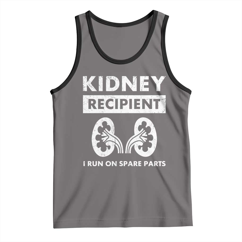 Kidney Recipient Run On Spare Parts Tank Top Matching Recovery