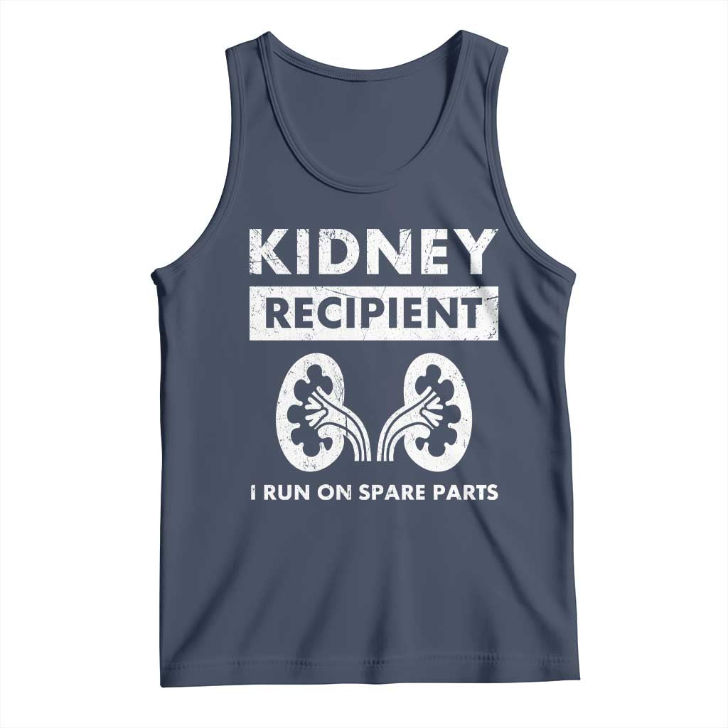 Kidney Recipient Run On Spare Parts Tank Top Matching Recovery