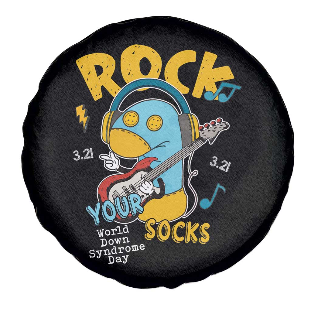 Funny Rock Your Socks Spare Tire Cover World Down Syndrome Day WDSD