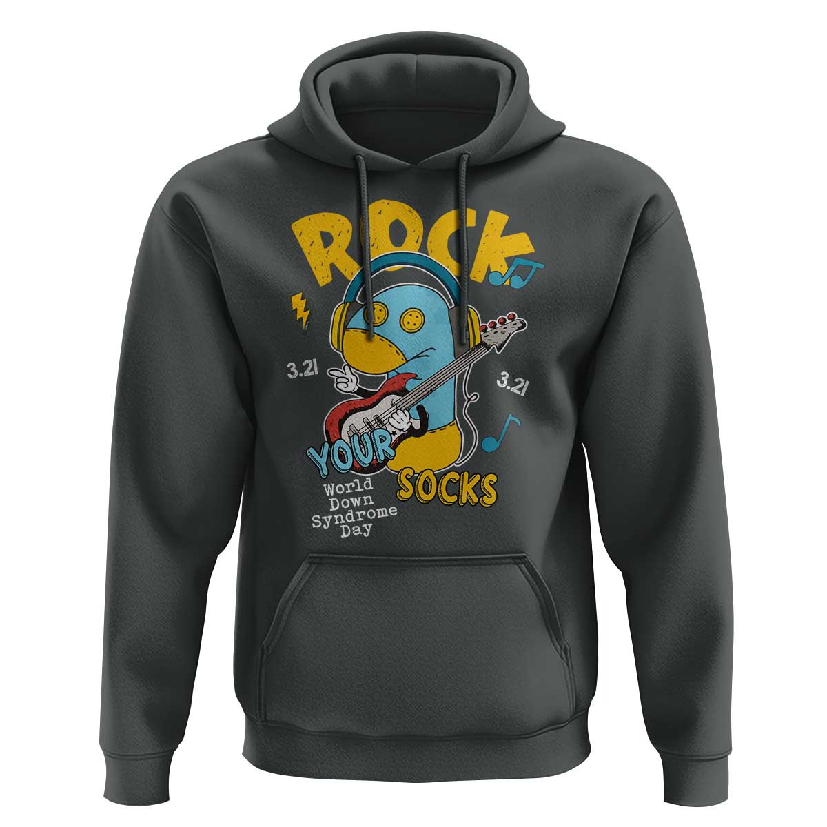 Funny Rock Your Socks Hoodie World Down Syndrome Day WDSD