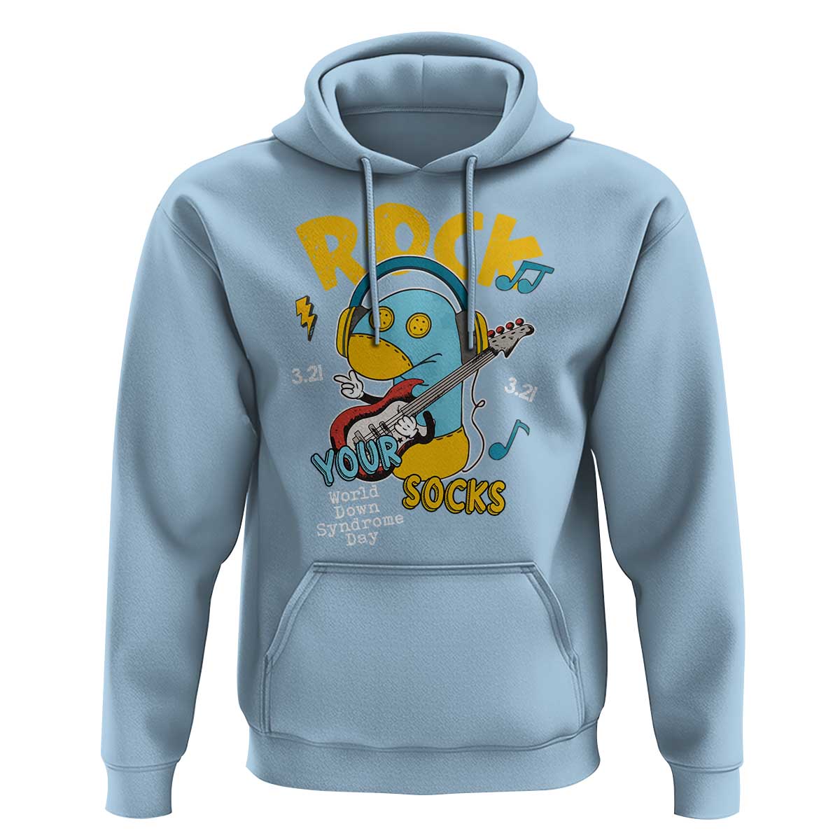Funny Rock Your Socks Hoodie World Down Syndrome Day WDSD