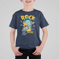 Funny Rock Your Socks T Shirt For Kid World Down Syndrome Day WDSD