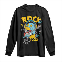 Funny Rock Your Socks Long Sleeve Shirt World Down Syndrome Day WDSD