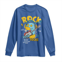 Funny Rock Your Socks Long Sleeve Shirt World Down Syndrome Day WDSD