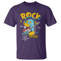 Funny Rock Your Socks T Shirt World Down Syndrome Day WDSD