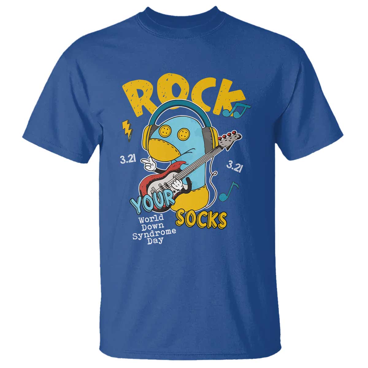 Funny Rock Your Socks T Shirt World Down Syndrome Day WDSD