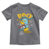 Funny Rock Your Socks Toddler T Shirt World Down Syndrome Day WDSD