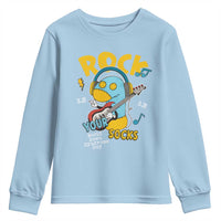 Funny Rock Your Socks Youth Sweatshirt World Down Syndrome Day WDSD