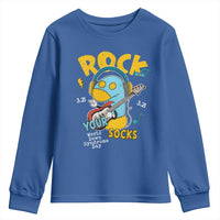 Funny Rock Your Socks Youth Sweatshirt World Down Syndrome Day WDSD