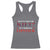 Funny Scottish Pride Racerback Tank Top What's Under The Kilt On A Good Day Lipstick Tartan