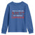 Funny Scottish Pride Youth Sweatshirt What's Under The Kilt On A Good Day Lipstick Tartan
