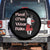 Funny Scottish Pride Spare Tire Cover Real Men Wear Kits Tartan Bagpipe