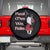 Funny Scottish Pride Spare Tire Cover Real Men Wear Kits Tartan Bagpipe
