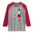 Funny Scottish Pride Raglan Shirt Real Men Wear Kits Tartan Bagpipe