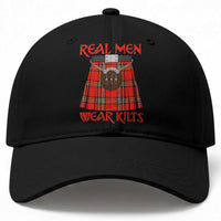 Funny Real Men Wear Kilts Baseball Cap Scottish Pride