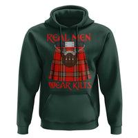 Funny Real Men Wear Kilts Hoodie Scottish Pride