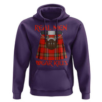 Funny Real Men Wear Kilts Hoodie Scottish Pride