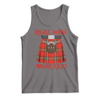 Funny Real Men Wear Kilts Tank Top Scottish Pride