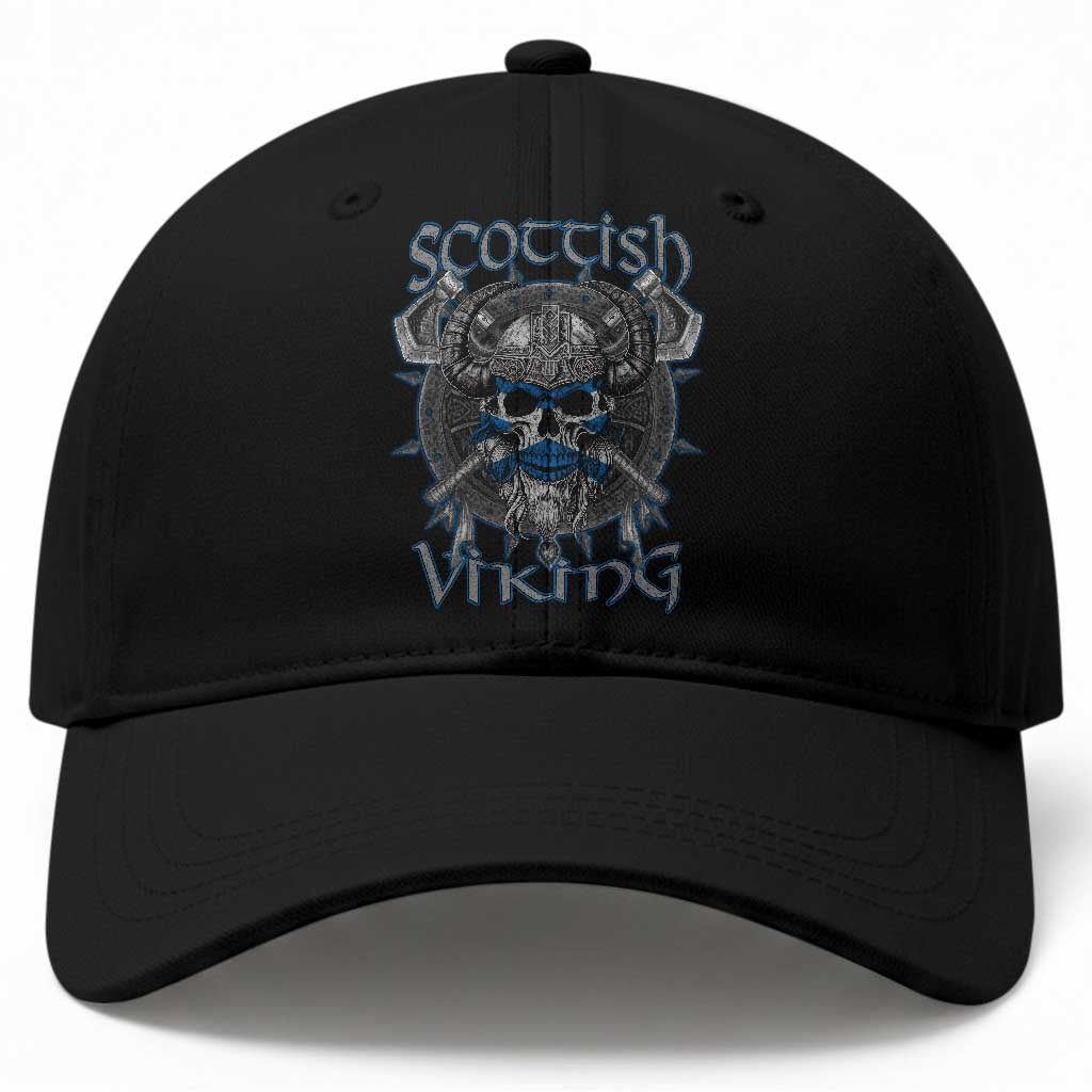 Scottish Viking Axes Celtic Knot Baseball Cap Scottish Flag