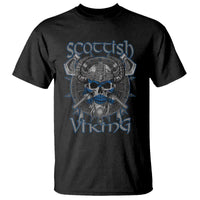 Scottish Viking Axes Celtic Knot T Shirt Scottish Flag