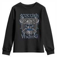 Scottish Viking Axes Celtic Knot Youth Sweatshirt Scottish Flag