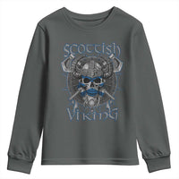 Scottish Viking Axes Celtic Knot Youth Sweatshirt Scottish Flag