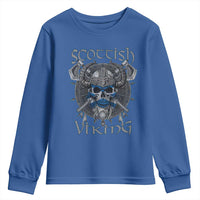 Scottish Viking Axes Celtic Knot Youth Sweatshirt Scottish Flag