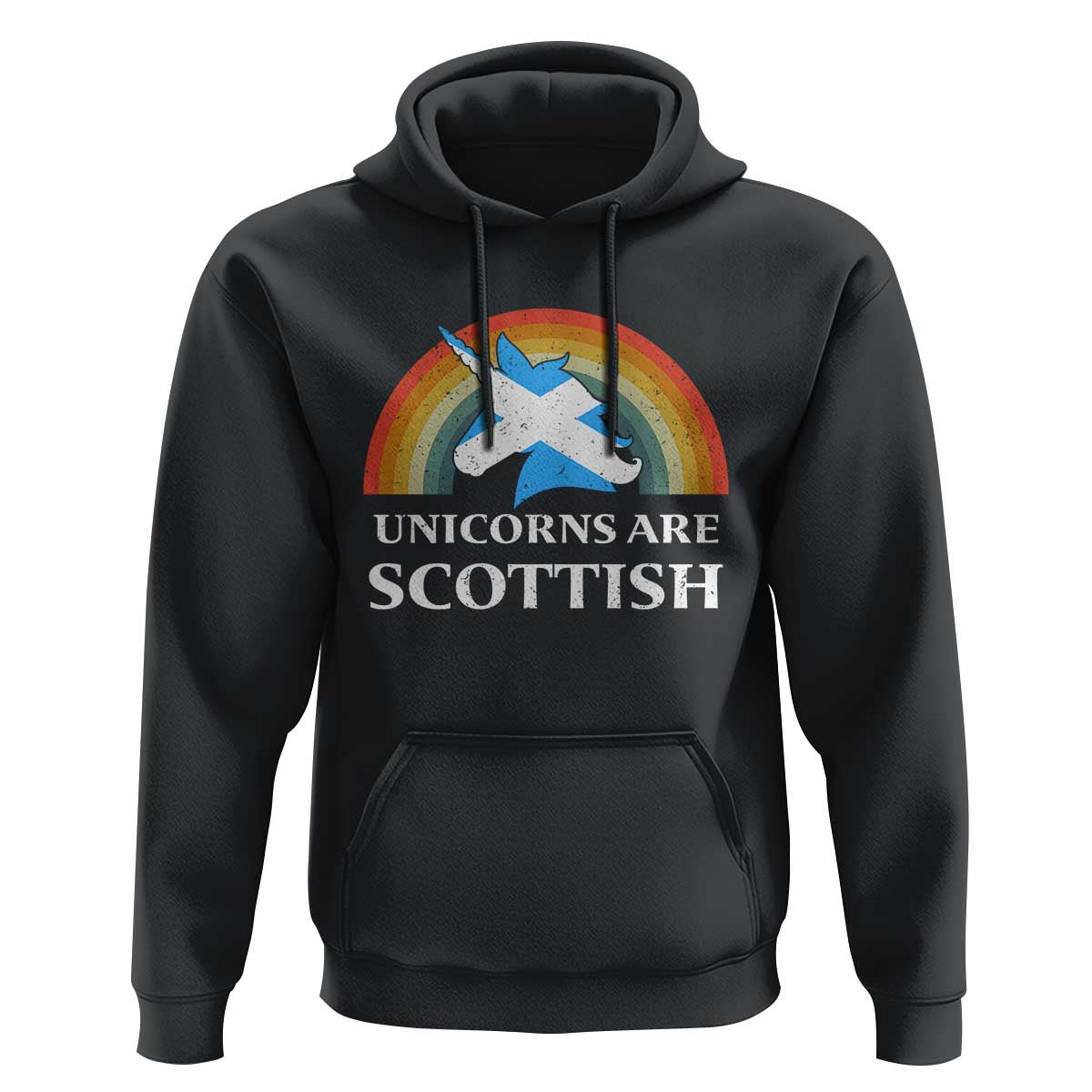 Funny Scotland Pride Unicorn Hoodie Unicorns Are Scottish Rainbow