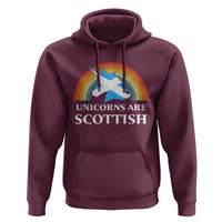Funny Scotland Pride Unicorn Hoodie Unicorns Are Scottish Rainbow