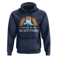 Funny Scotland Pride Unicorn Hoodie Unicorns Are Scottish Rainbow
