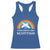 Funny Scotland Pride Unicorn Racerback Tank Top Unicorns Are Scottish Rainbow