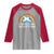 Funny Scotland Pride Unicorn Raglan Shirt Unicorns Are Scottish Rainbow