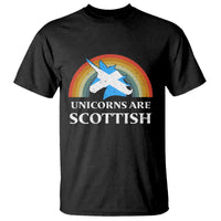 Funny Scotland Pride Unicorn T Shirt Unicorns Are Scottish Rainbow
