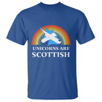 Funny Scotland Pride Unicorn T Shirt Unicorns Are Scottish Rainbow