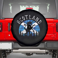 Funny Scotland Unicorn Scottish Flag Saltire Spare Tire Cover