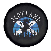 Funny Scotland Unicorn Scottish Flag Saltire Spare Tire Cover