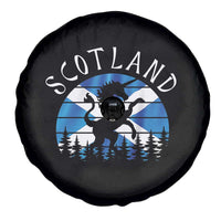 Funny Scotland Unicorn Scottish Flag Saltire Spare Tire Cover