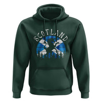 Funny Scotland Unicorn Scottish Flag Saltire Hoodie