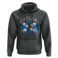 Funny Scotland Unicorn Scottish Flag Saltire Hoodie