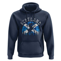 Funny Scotland Unicorn Scottish Flag Saltire Hoodie