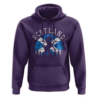 Funny Scotland Unicorn Scottish Flag Saltire Hoodie