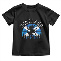 Funny Scotland Unicorn Scottish Flag Saltire Toddler T Shirt