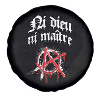 Ni Dieu Ni Matre No God No Masters Spare Tire Cover Anarchy Symbol