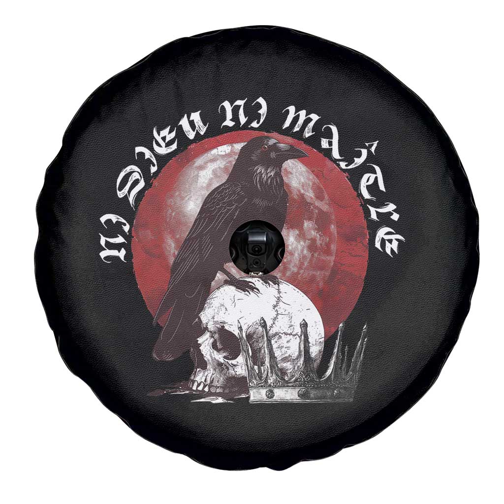 Ni Dieu Ni Matre No God No Masters Spare Tire Cover Raven Skull